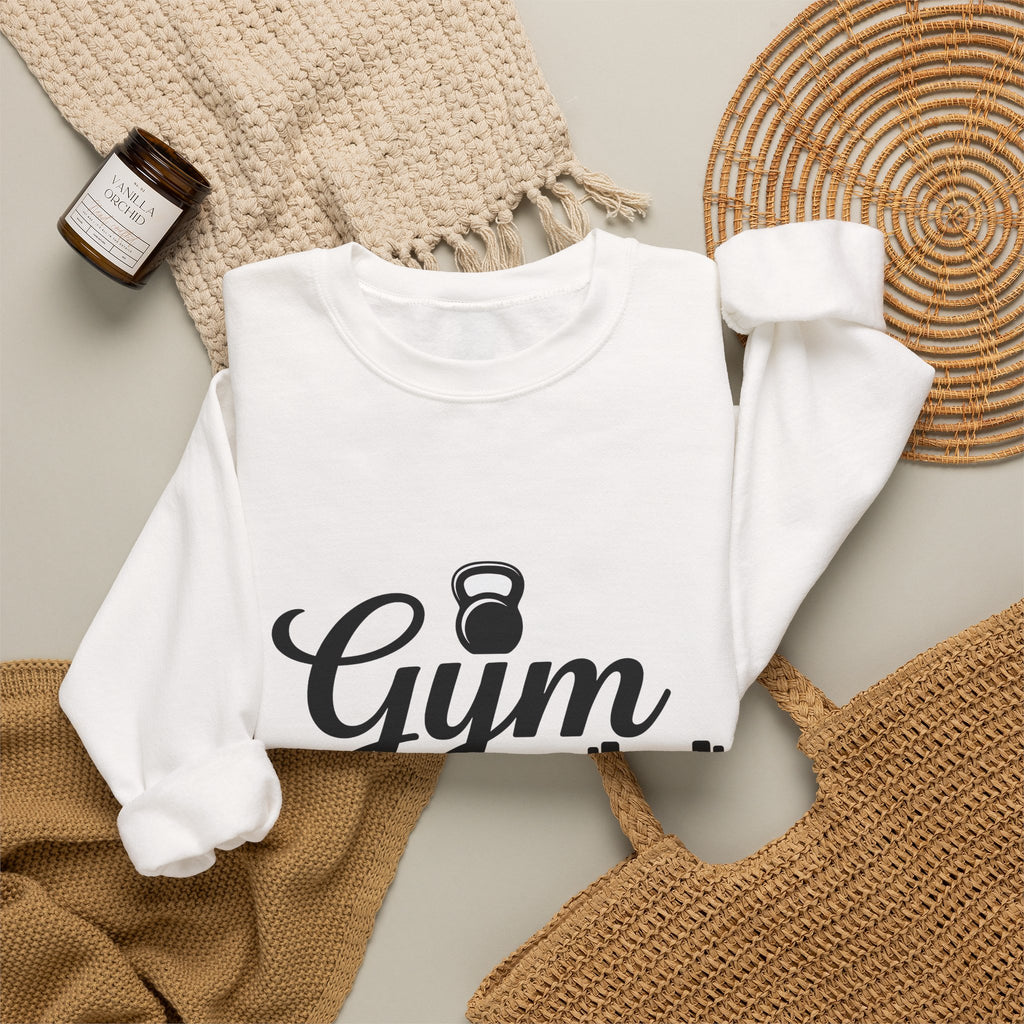 Training Gear Sweatshirt Moms Wellness Gift Women Striking Sweatshirt Workout Equipment Sweatshirt Fitness Enthusiast Graphic Design Health Graphic Fresh
