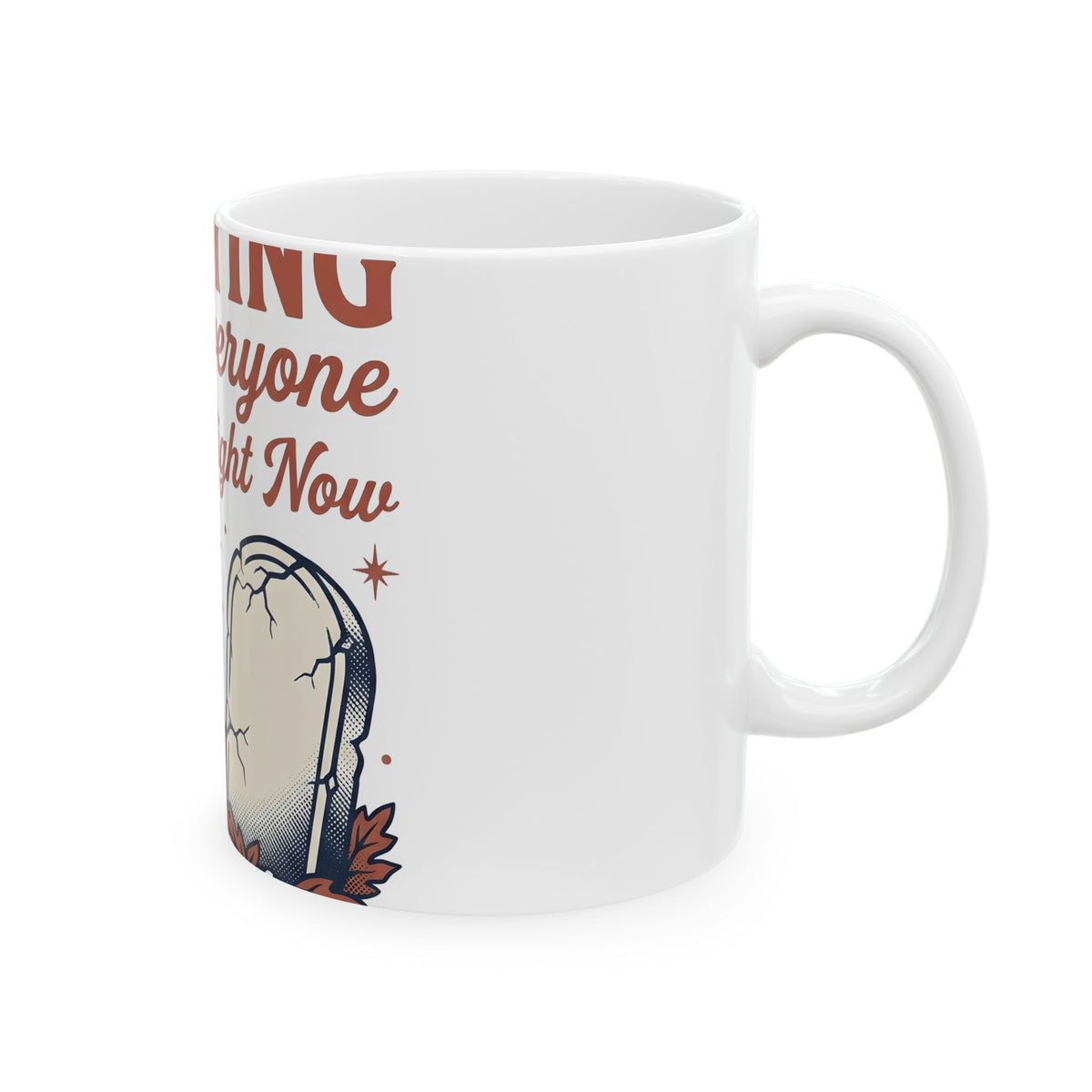Apparition Eyewear Mug Halloween Fun Gift Women Rustic Mug Glasses Mug Horror Fan Spectacles Mug Amusement Graphic Traditional