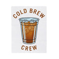 Iced Coffee Cup Blanket Coffee Cuisine Gift Women Modern Blanket Cold Brew Blanket Coffee Fan Contemporary Blanket Food Graphic Sketch Ice Cubes