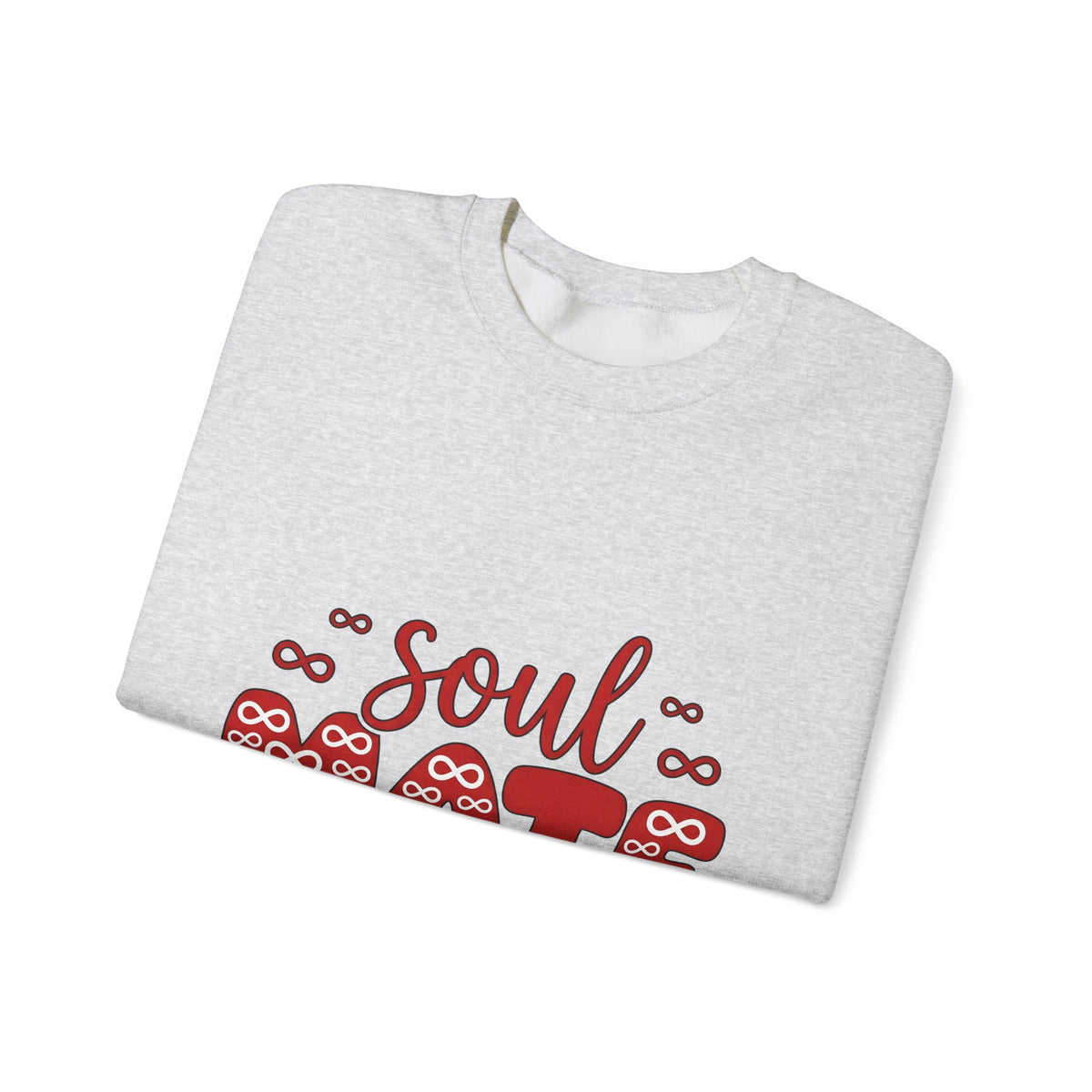 Soulmate Phrase Sweatshirt St. Valentine's Day Pairs Gift Women Cute Sweatshirt Soulmate Sweatshirt Valentine Fan Adorable Sweatshirt Couples Graphic Clean