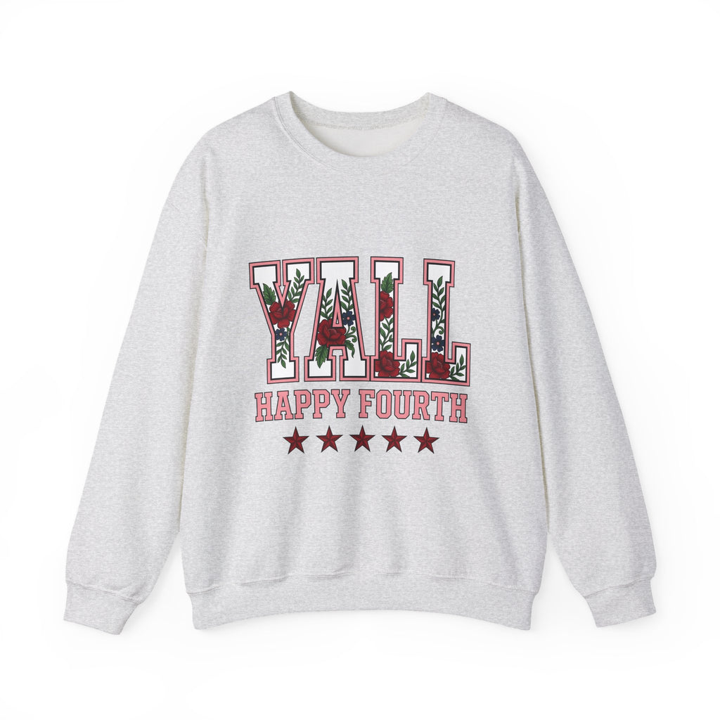 Bloom Varsity Initials Sweatshirt 4th Of July Independence Gift Women Heavy Sweatshirt Varsity Jacket Sweatshirt Patriotic Fan Grunge Sweatshirt Freedom