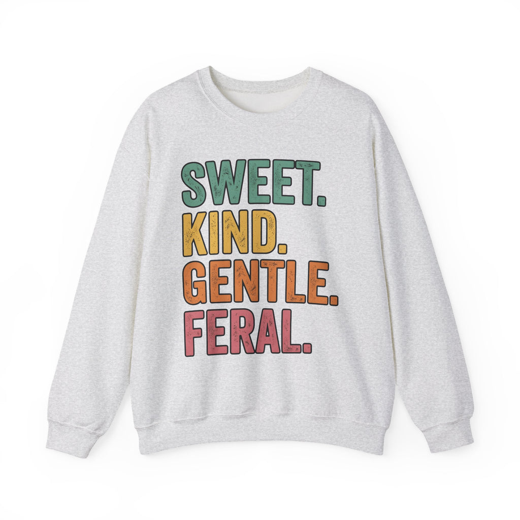 Bold Retro Text Sweatshirt Mom Humor Gift Women Distressed Sweatshirt Typography T-Sh