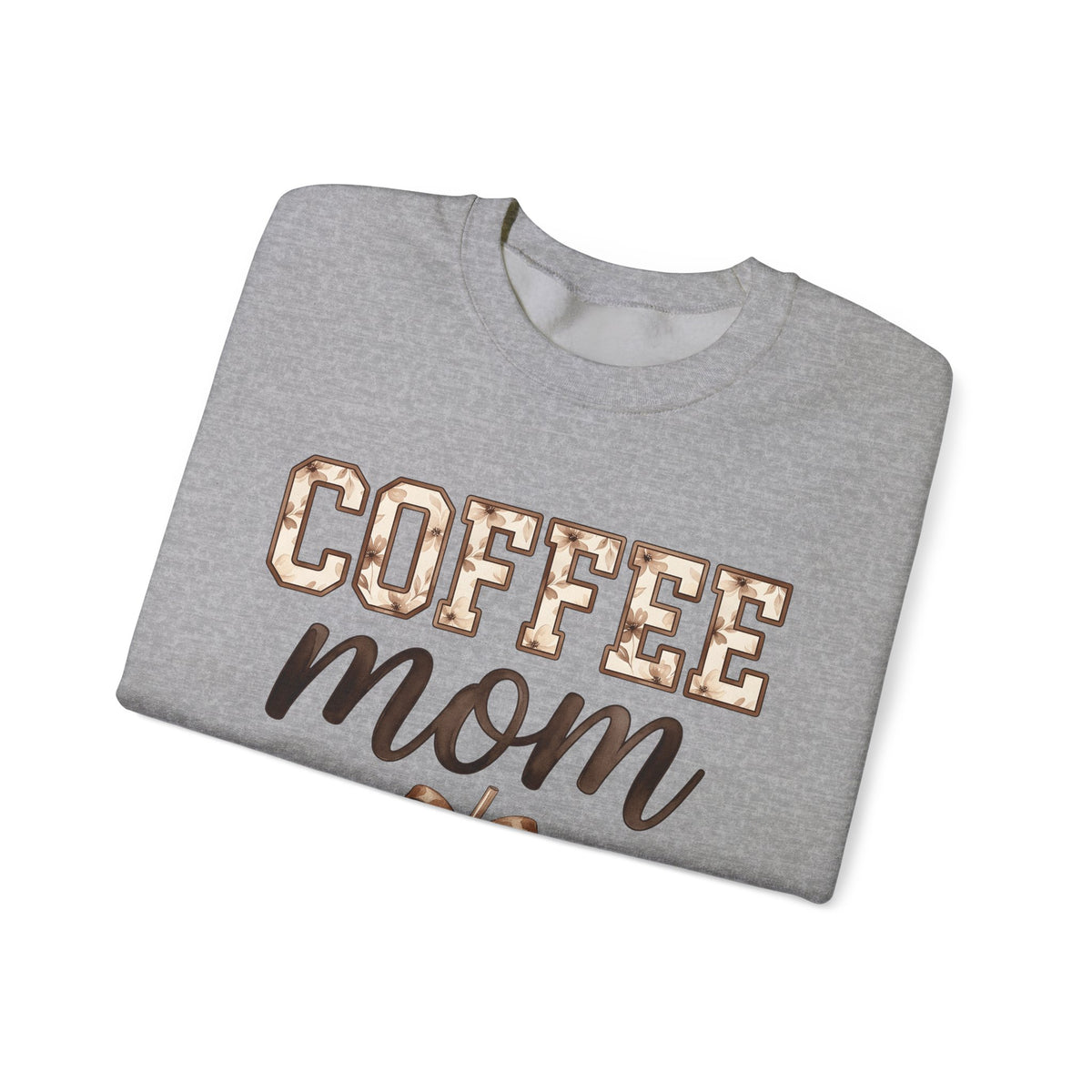 Iced Latte Cup Sweatshirt Moms Café Gift Women Painted Sweatshirt Coffee Cup Sweatshirt Mom Fan Hand Painted Sweatshirt Coffee Shop Graphic Classic Sash Sweatshirt