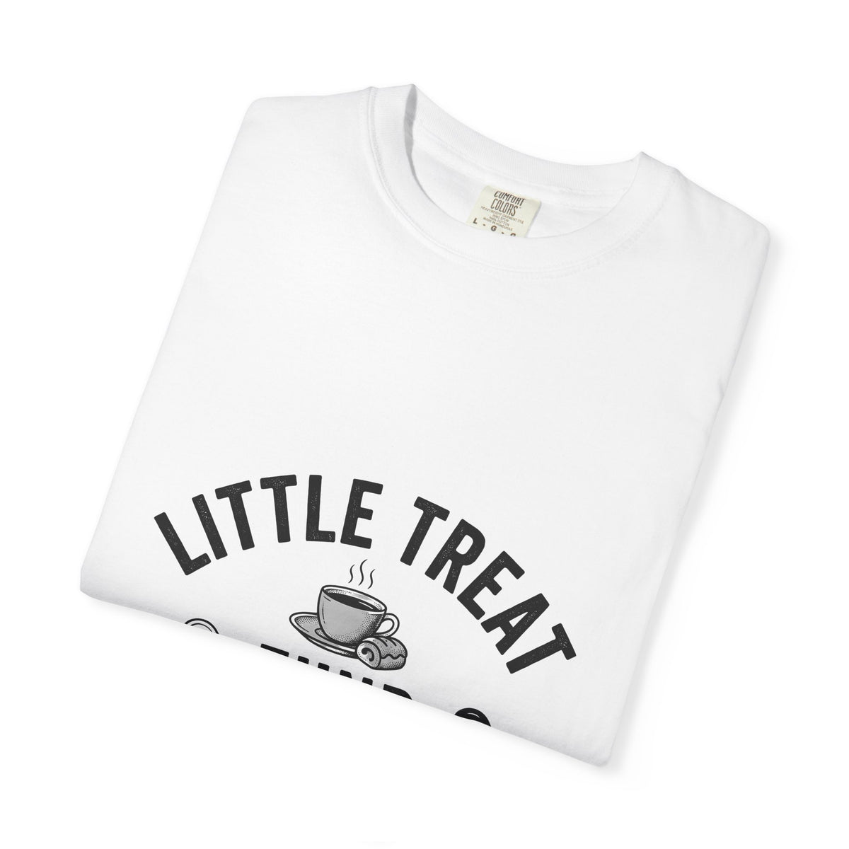 Coffee Cup Dessert T-Shirt Coffee Food Gift Women Vintage T-Shirt Dessert T-Shirt Coffee Fan Retro T-Shirt Bakery Graphic Hand Drawn Coins T-Shirt