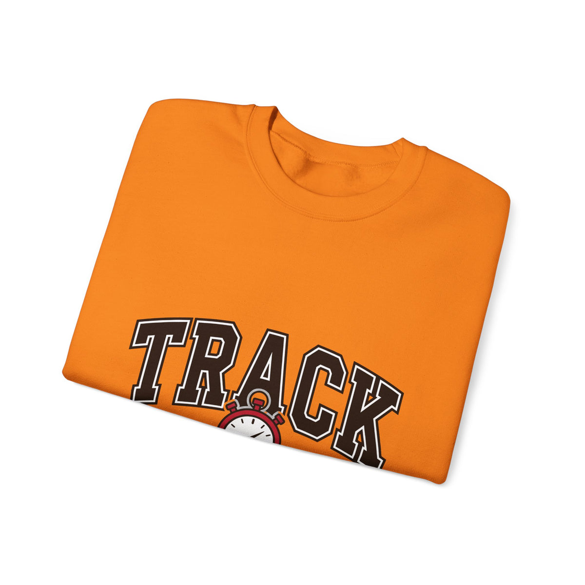 Stopwatch Graphic Sweatshirt Track And Field Mom Gift Women Varsity Sweatshirt Timer Sweatshirt Athlete Enthusiast Letterman Sweatshirt Mother Graphic Design