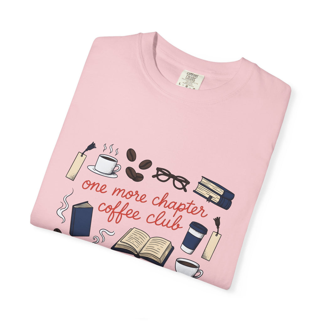 Coffee Books T-Shirt Coffee Bookworm Gift Women Hand Drawn T-Shirt Book T-Shirt Coffee Fan Illustrated T-Shirt Reader Graphic Vintage Eyeglasses