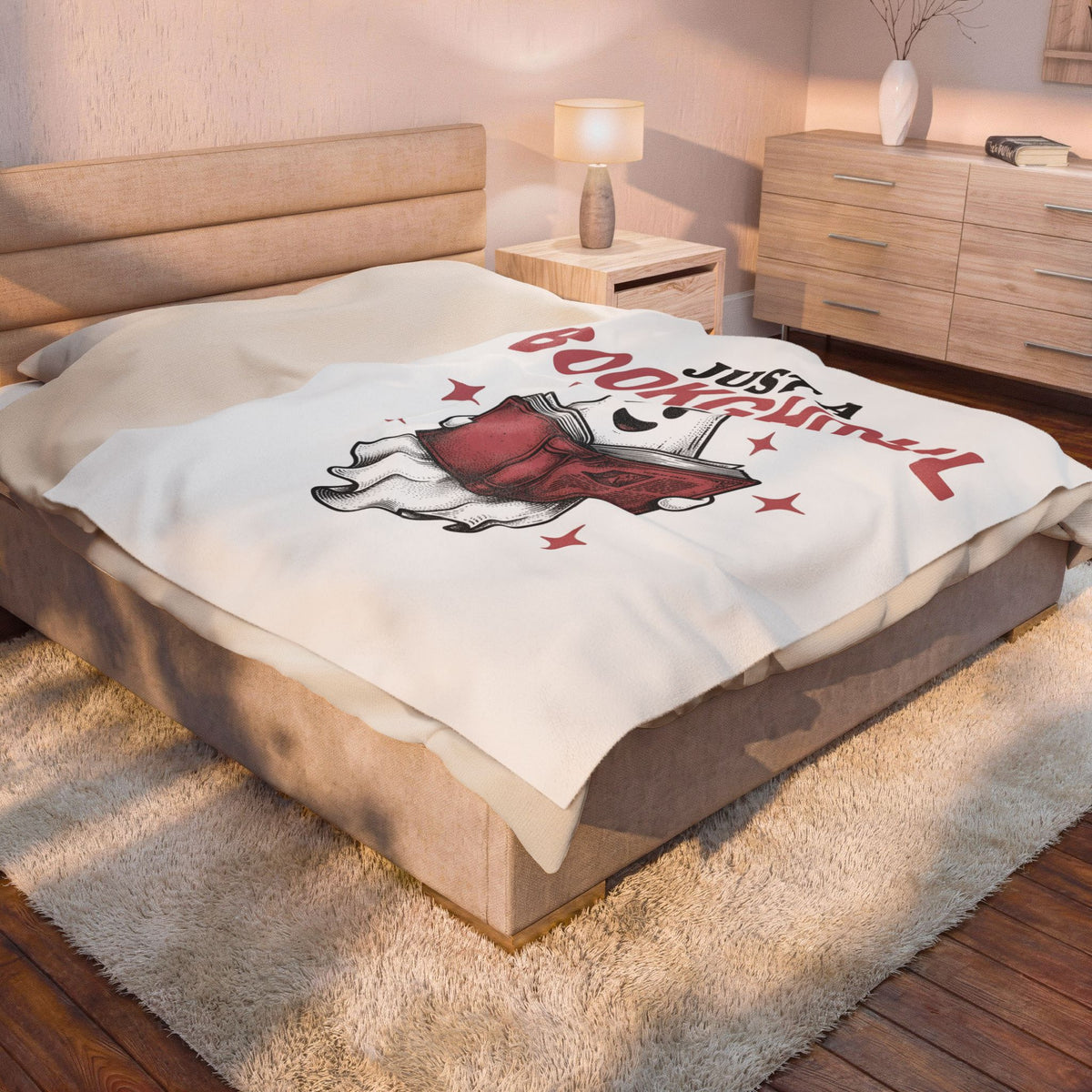 Phantom Reading Book Blanket Halloween Reader Gift Women Illustration Blanket Bookworm Blanket Spooky Fan Ghostly Blanket Book Graphic Sketch