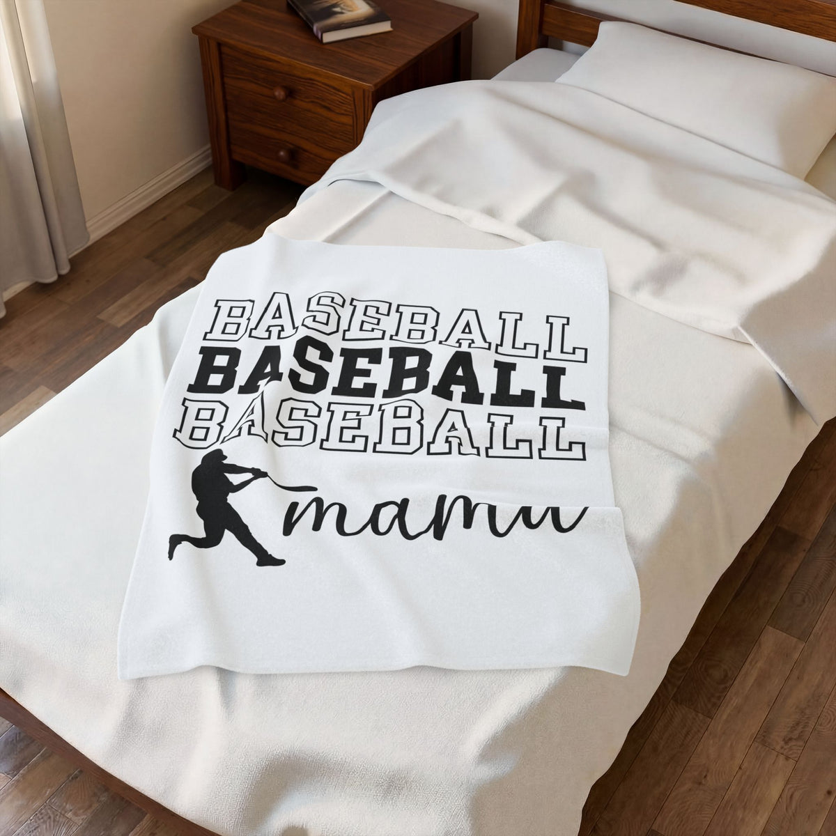 Baseball Ballplayer Blanket Baseball Mom Recreation Gift Women Energetic Blanket Baseball Player Blanket Baseball Mom Fan Vibrant Blanket Leisure