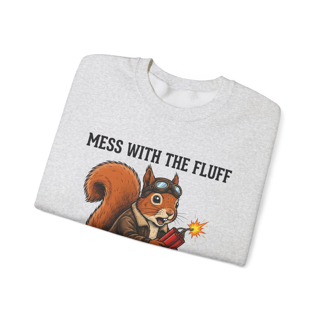 Chipmunk Flight Jacket Sweatshirt Funny Wildlife Gift Women Comic Sweatshirt Bomber Jacket Sweatshirt Humor Fan Cartoon Sweatshirt Animal Graphic Retro