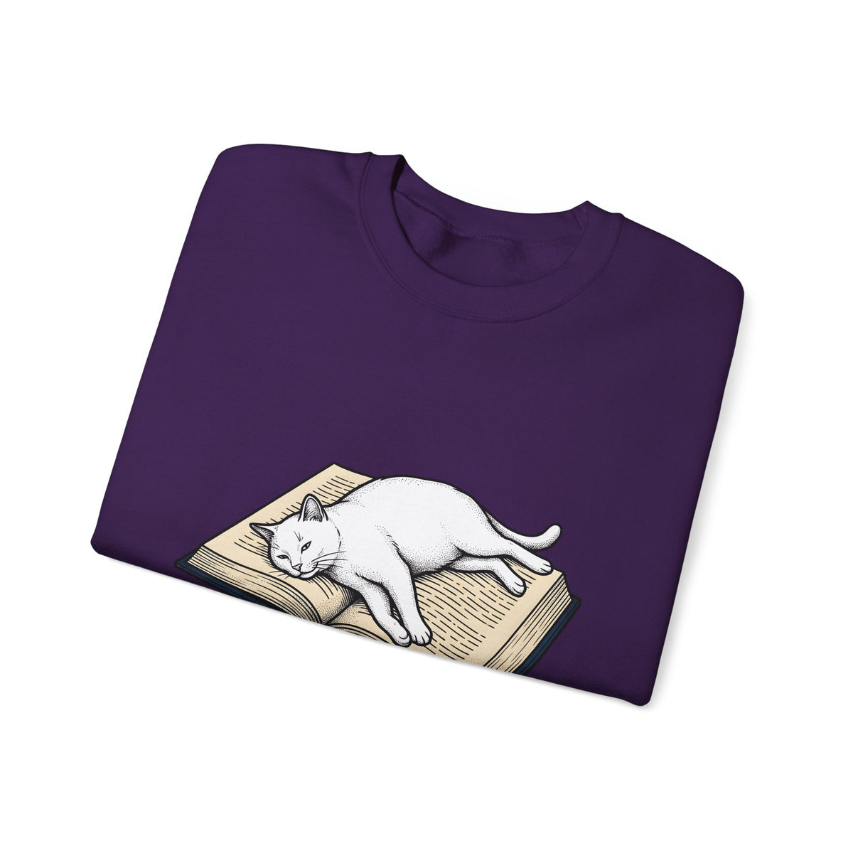 Kitten Read Sweatshirt Cat Reader Gift Women Retro Sweatshirt Kitten Sweatshirt Cat Fan Vintage Sweatshirt Bookworm Graphic Sketch Spectacles Sweatshirt