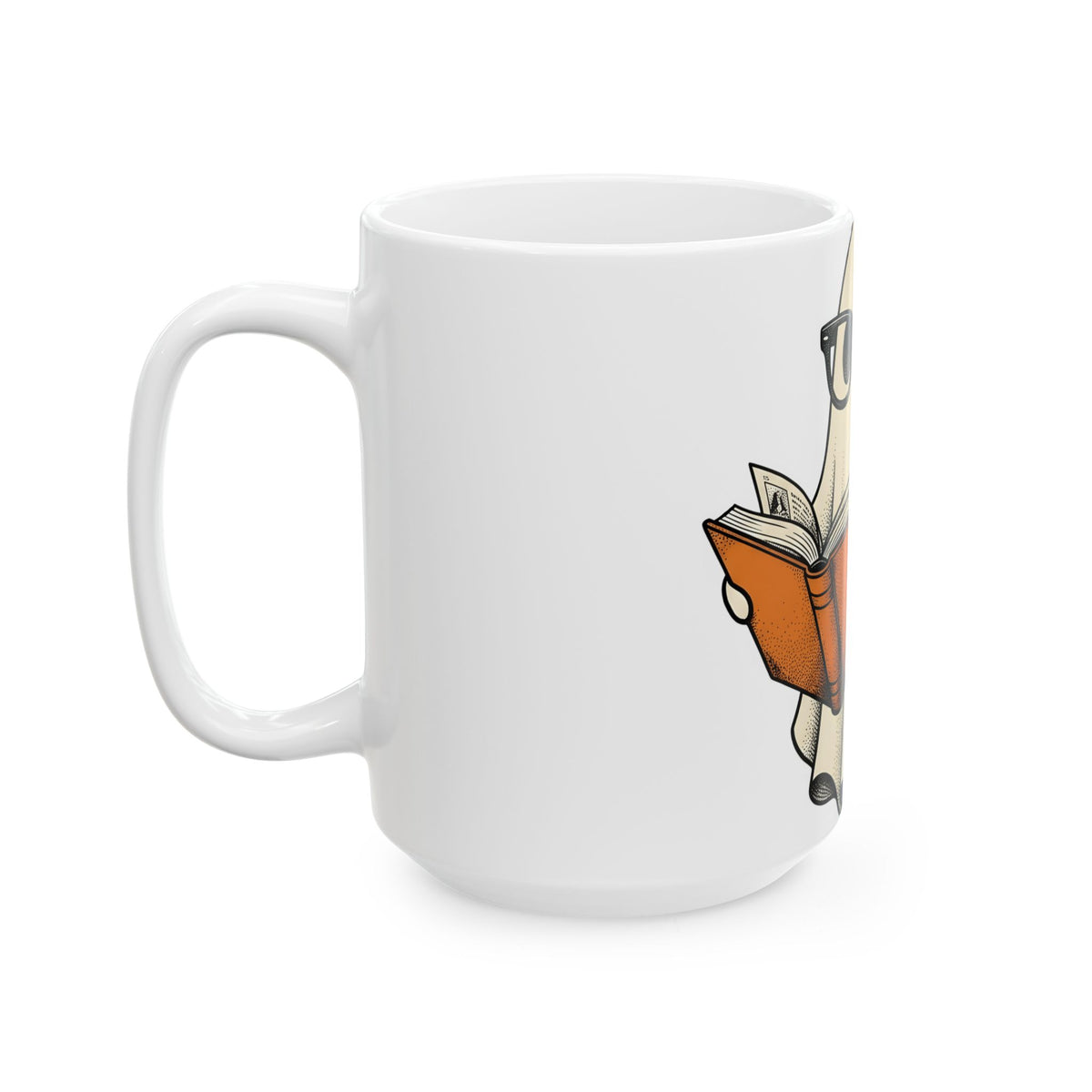 Spirit Reading Mug Halloween Reader Gift Women Comic Mug Clairvoyance Mug Horror Fan Comic Art Mug Fortune Teller Graphic Retro