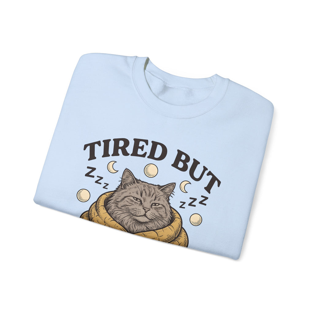 Cat Sweatshirt Sweatshirt Cat Cozy Gift Women Vintage Sweatshirt Throw Sweatshirt Sweatshirt Cat Fan Retro Sweatshirt Snug Graphic Hand Drawn Moon Sweatshirt