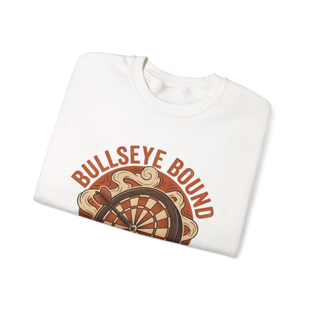 Darts Board Sweatshirt Sports Satire Gift Women Throwback Sweatshirt Dartboard Sweatshirt Athlete Fan Vintage Sweatshirt Parody Graphic Heritage Throwing Dart