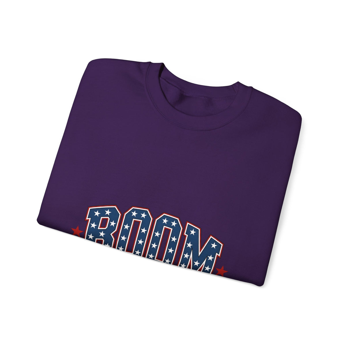Star Pattern Text Sweatshirt 4th Of July Patriotic Gift Women Bold Sweatshirt Typography Sweatshirt Independence Fan Vintage Sweatshirt American Graphic Retro