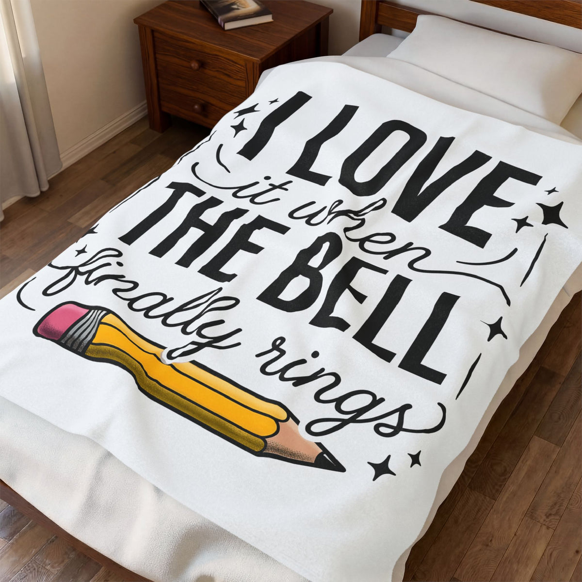 Pencil Illustration Blanket Teachers Education Gift Women Whimsical Blanket Drawing Blanket Educator Enthusiast Artistic Blanket Learning Graphic