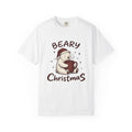 Bear T-Shirt T-Shirt Christmas Animal Gift Women Cute T-Shirt T-Shirt T-Shirt Xmas Fan Coffee T-Shirt T-Shirt Wildlife Graphic Hand Drawn Santa Hat T-Shirt
