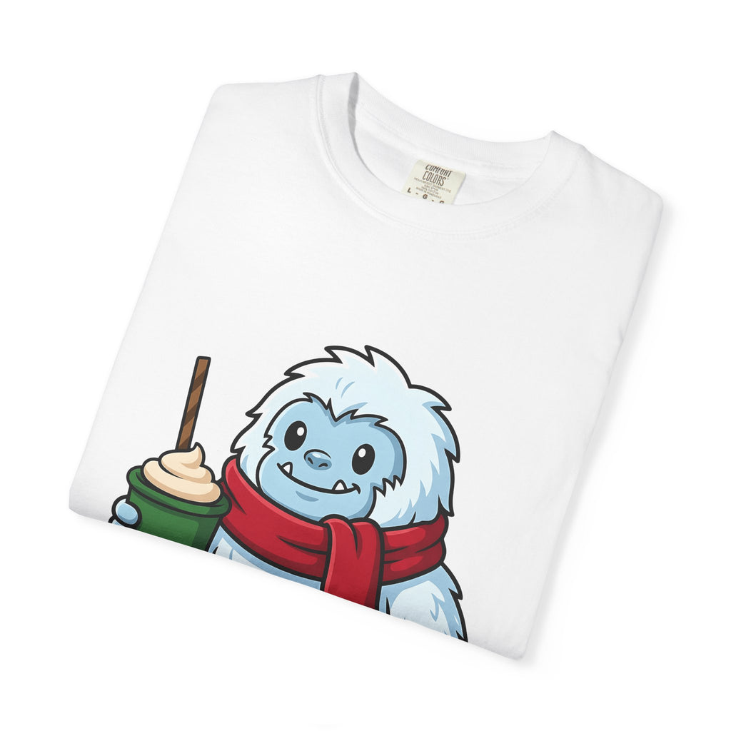 Abominable Snowman Christmas Holiday Gift Comic Yeti Xmas Fan Cartoon Holiday Chibi T-Shirt
