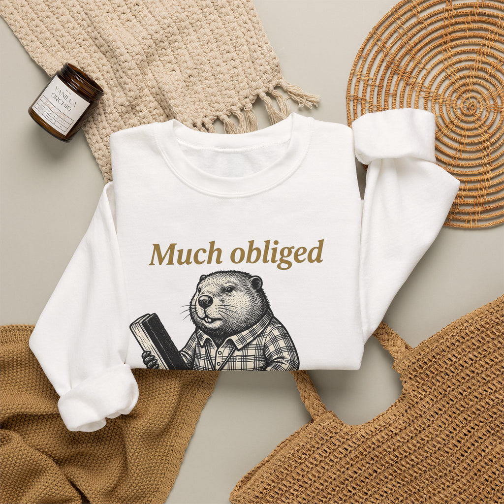 Beaver Educator Sweatshirt Teachers Wildlife Gift Women Retro Sweatshirt Beaver Sweatshirt Teacher Enthusiast Vintage Sweatshirt Animal Graphic Sketch
