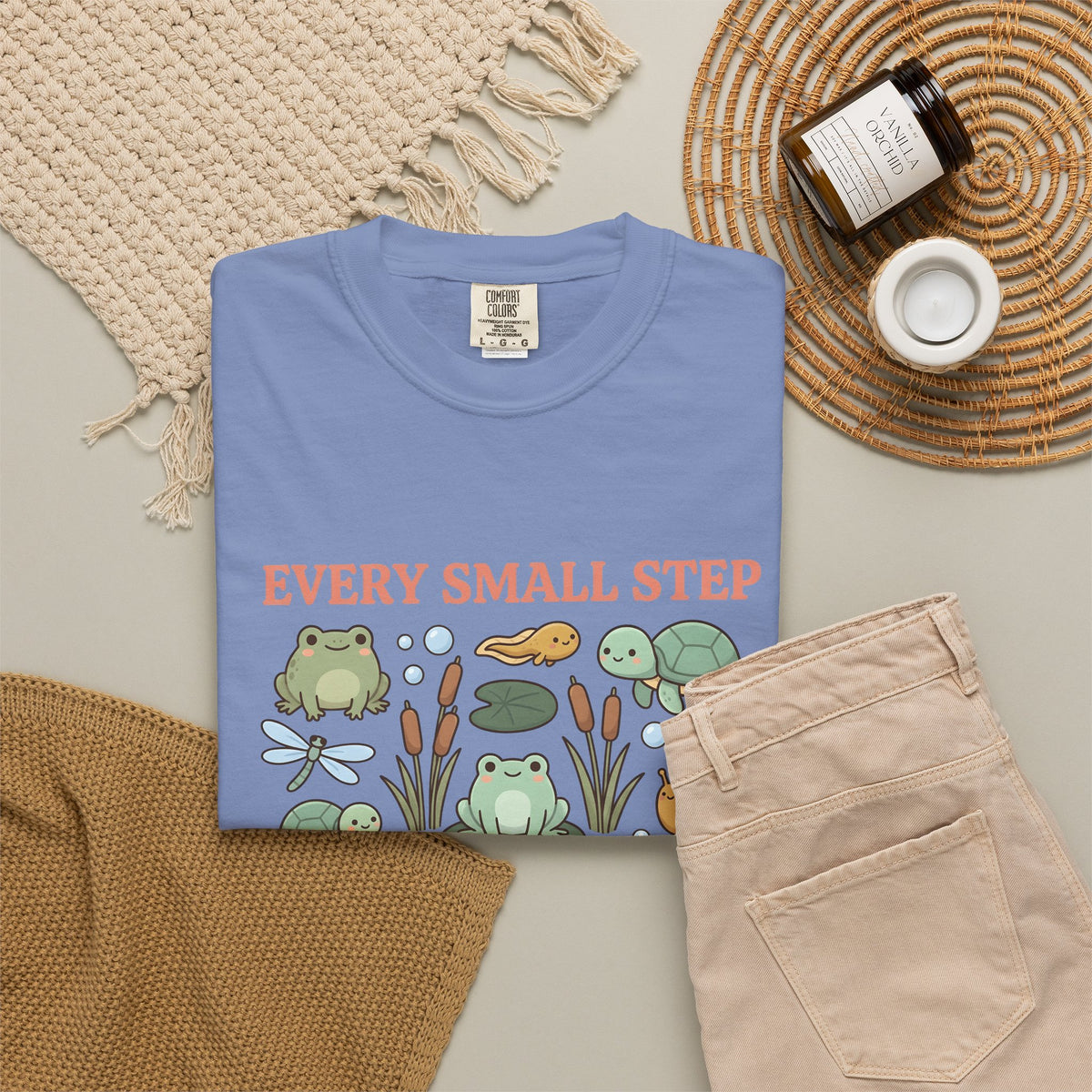 Frog Turtle Snail T-Shirt Motivation Nature Gift Women Cartoon T-Shirt Amphibian T-Shirt Inspirational Enthusiast Comic T-Shirt Environmental