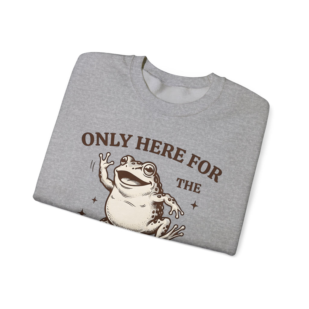 Jumping Frog Frog Nature Gift Old School Toad T Sh Sweatshirt