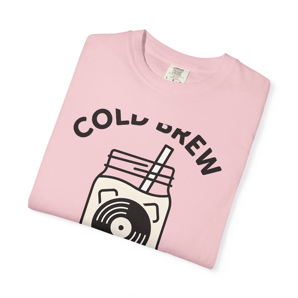 Glass Jar Coffee T-Shirt Coffee Instrument Gift Women Simple T-Shirt Coffee Bean T-Shirt Coffee Fan Minimalist T-Shirt Guitar Graphic Vintage Music