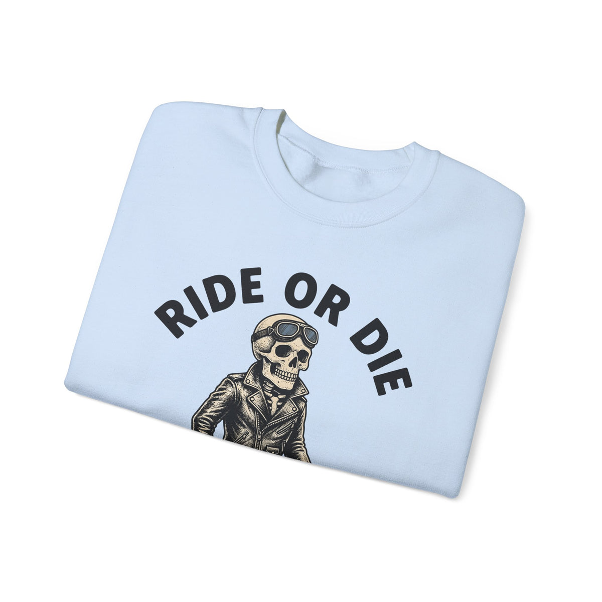 Bony Biker Sweatshirt Halloween Chopper Gift Women Old School Sweatshirt Biker Sweatshirt Horror Fan Retro Sweatshirt Motorcycle Graphic Grunge Shades Sweatshirt