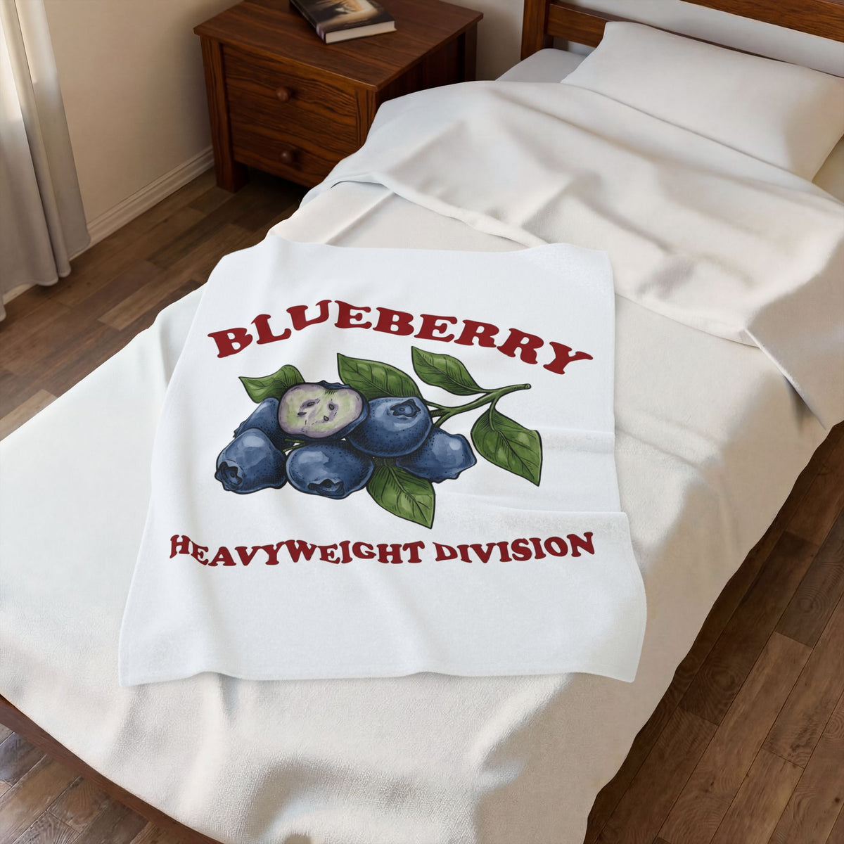Blueberry Sprig Blanket Fruit Cooking Gift Women Sketch Blanket Blueberries Blanket Fruit Fan Drawing Design Line Art Greenery Blanket
