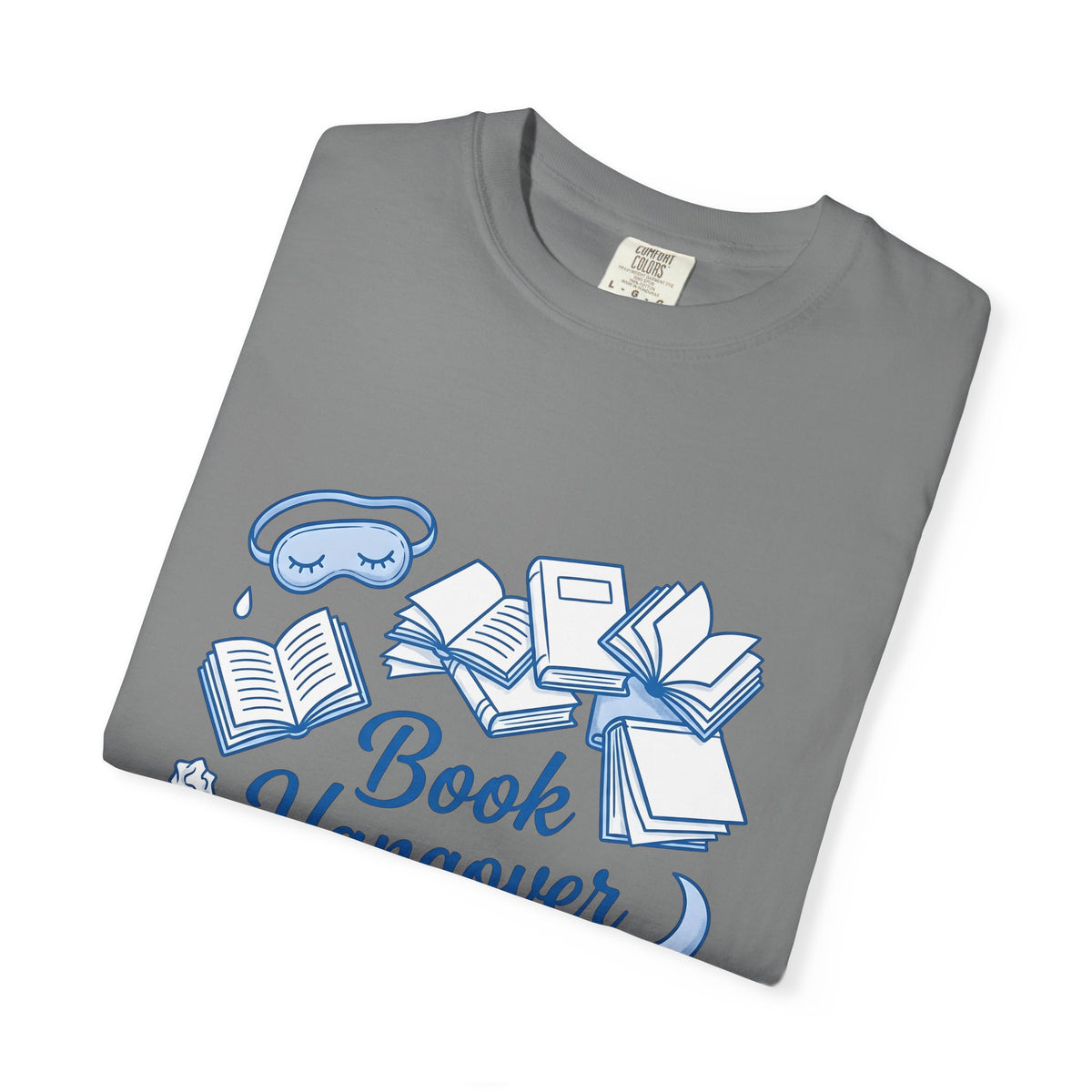 Book Stack T-Shirt Book Reading Gift Women Doodle T-Shirt Book Pile T-Shirt Bibliophile Fan Illustrated Graphic Bookworm Design Whimsical Sleep