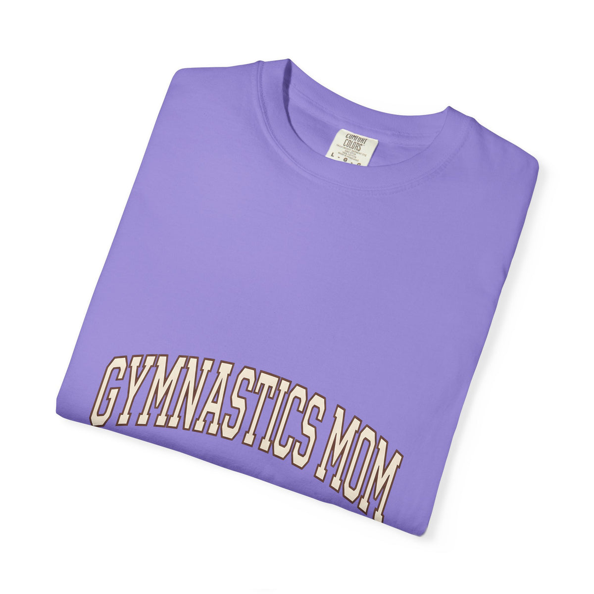 Varsity College Text T-Shirt Moms Team Gift Women Sporty T-Shirt College Lettering T-Shirt Motherhood Fan Athletic T-Shirt Squad Graphic Retro