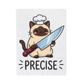 Chef Cat Blanket Cat Cooking Gift Women Cute Blanket Kitty Blanket Cat Fan Kawaii Blanket Baking Graphic Cartoon Chef Hat Blanket