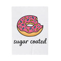 Donut Drawing Blanket Desserts Cuisine Gift Women Charming Blanket Doughnut Blanket Pastry Fan Cartoon Blanket Food Graphic Animation Candy Blanket