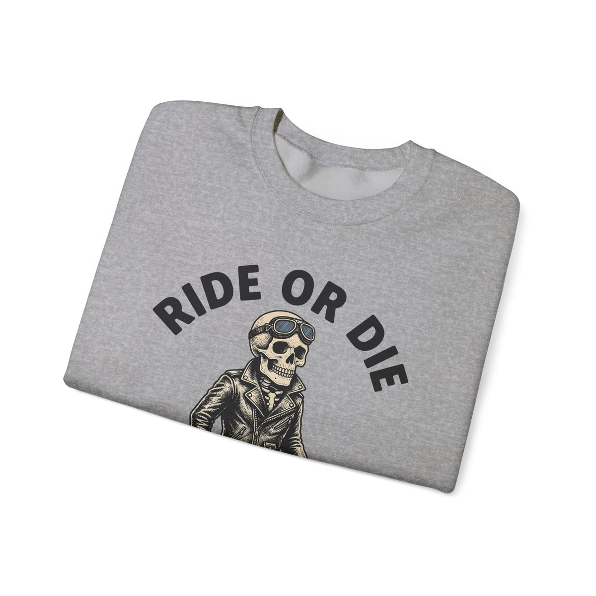 Bony Biker Sweatshirt Halloween Chopper Gift Women Old School Sweatshirt Biker Sweatshirt Horror Fan Retro Sweatshirt Motorcycle Graphic Grunge Shades Sweatshirt