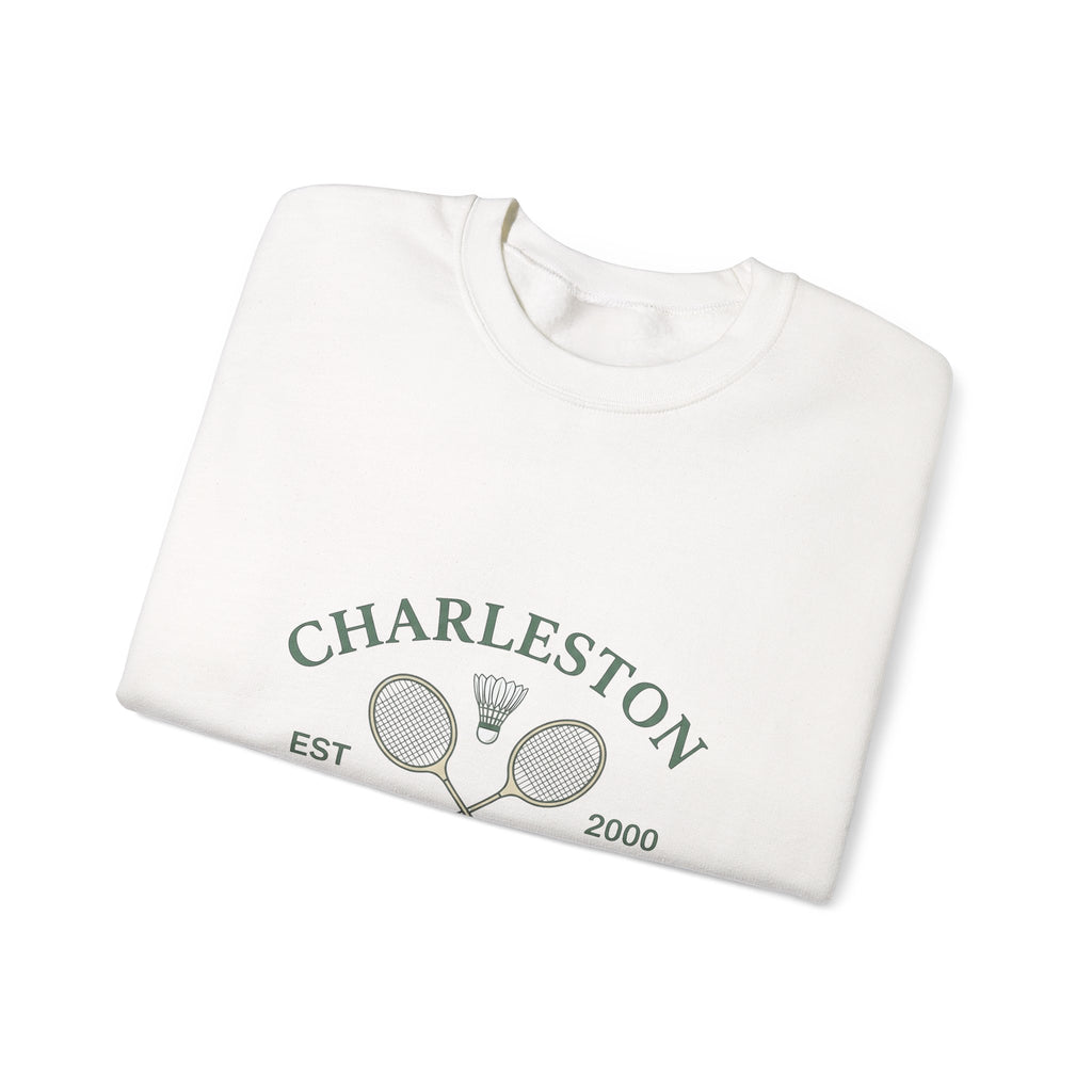 Badminton Racquets Badminton Group Gift Sketch Rackets Badminton Enthusiast Drawing Team Basic Birdie Sweatshirt