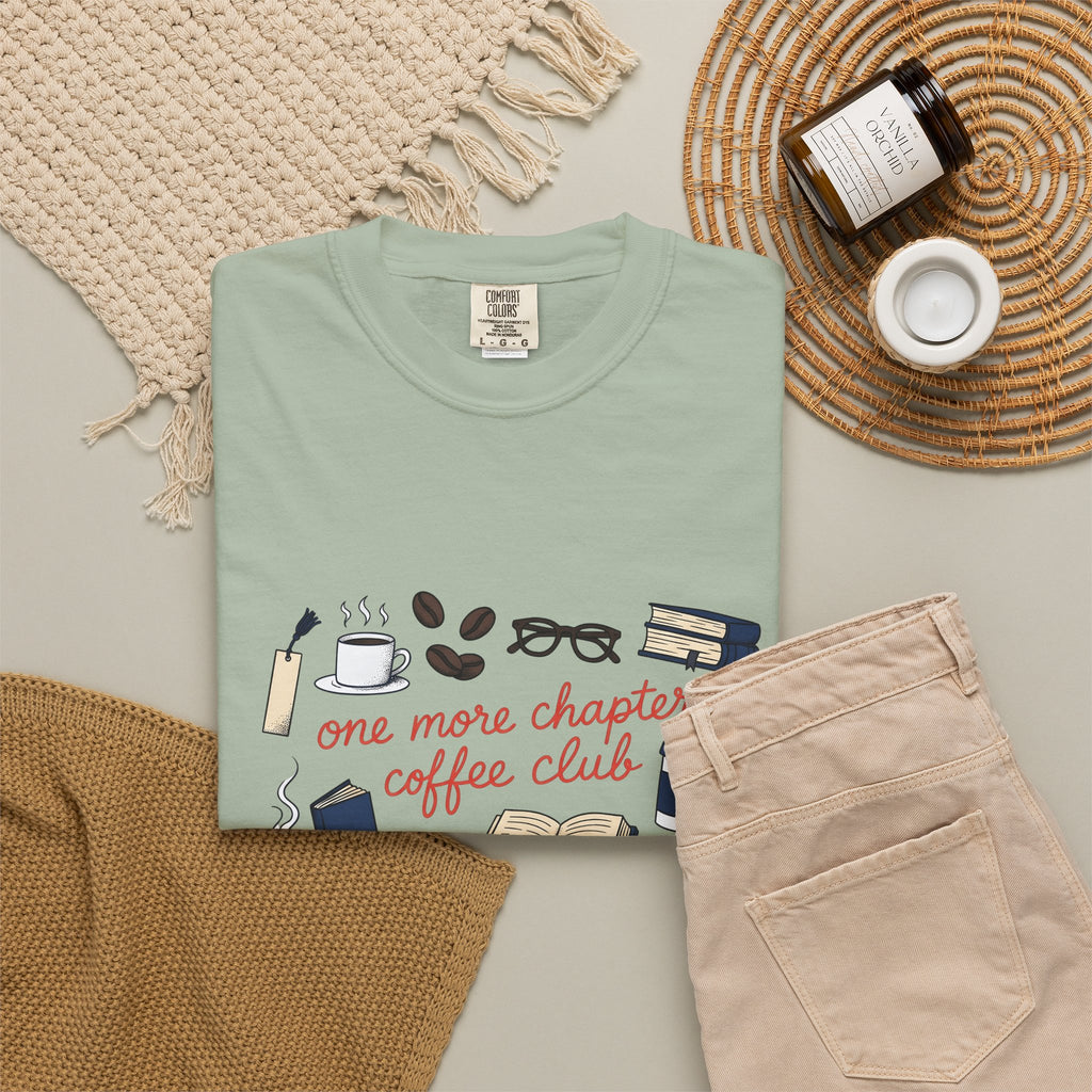 Coffee Books T-Shirt Coffee Bookworm Gift Women Hand Drawn T-Shirt Book T-Shirt Coffee Fan Illustrated T-Shirt Reader Graphic Vintage Eyeglasses