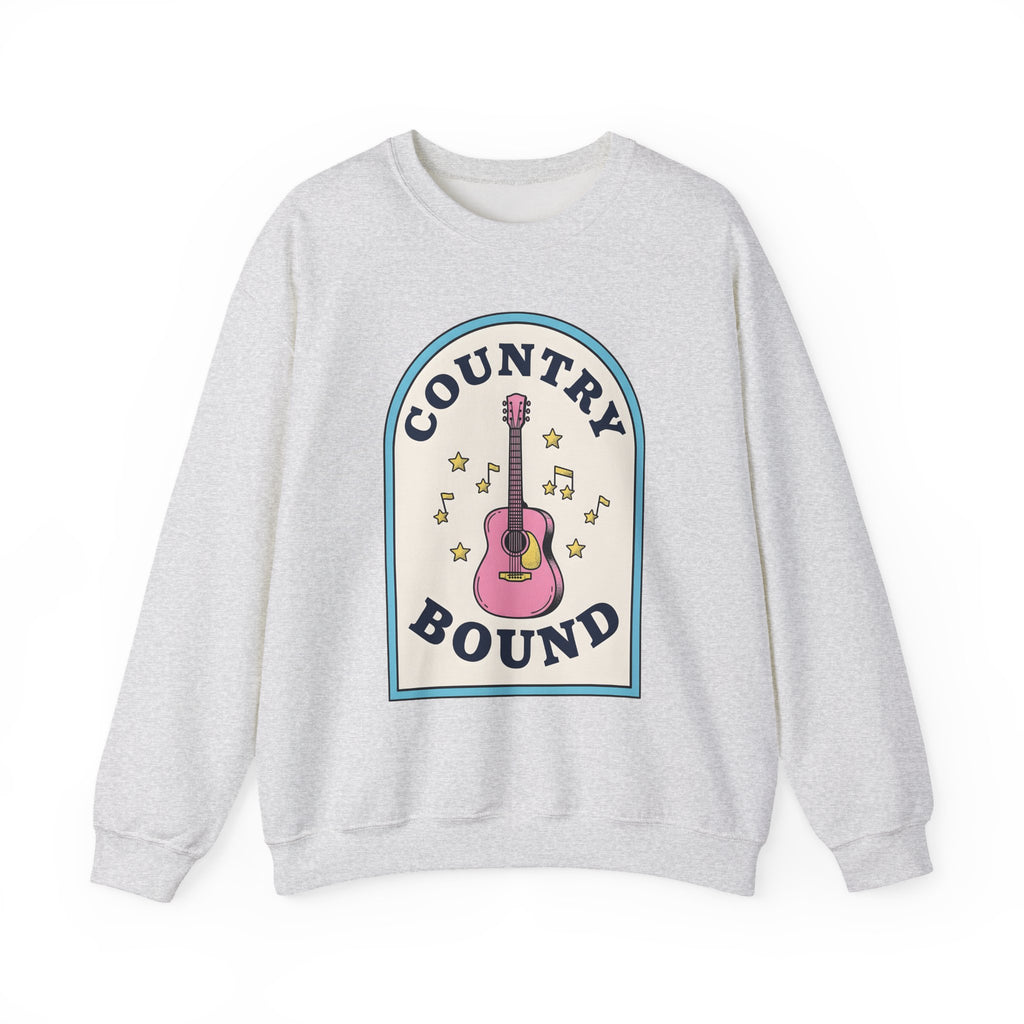 Pastel Guitar Sweatshirt Cowgirl Sound Gift Women Antique Sweatshirt Guitar Sweatshirt Rodeo Fan Vintage Sweatshirt Audio Graphic Nostalgic Twinkle Sweatshirt