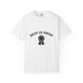 Award Ribbon T-Shirt Dog Competition Gift Women Minimalist T-Shirt Rosette T-Shirt Dog Fan Simple T-Shirt Championship Graphic Retro Badge T-Shirt