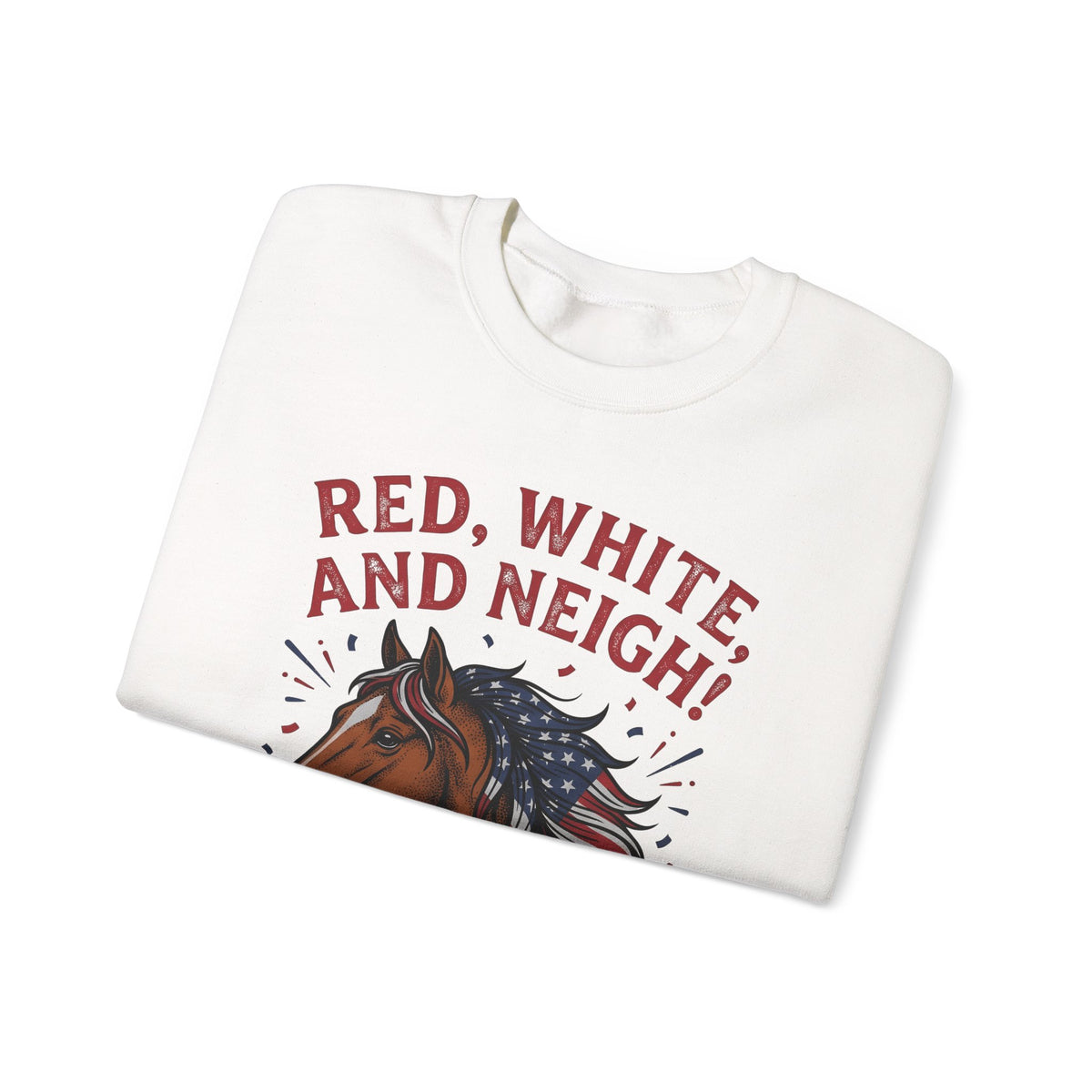American Horse Sweatshirt 4th Of July Wildlife Gift Women Retro Sweatshirt Mustang Sweatshirt Independence Fan Vintage Sweatshirt Animal Graphic Sketch