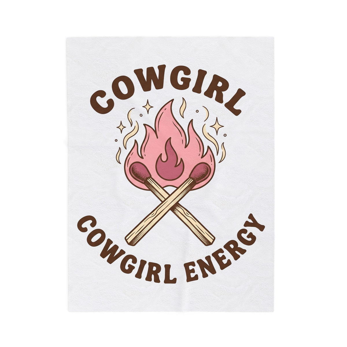 Lit Matches Blanket Cowgirl Cowboy Gear Gift Women Tribal Blanket Matches Blanket Rodeo Fan Primitive Blanket Western Graphic Classic Glitter