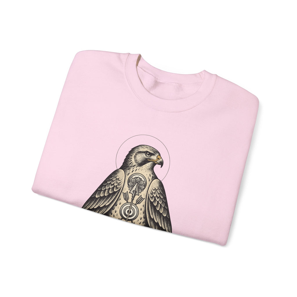 Eagle Design Sweatshirt Sports Wildlife Gift Women Tribal Sweatshirt Bald Eagle Sweatshirt Athlete Fan Native Sweatshirt Wildlife Graphic Classic Spear Sweatshirt