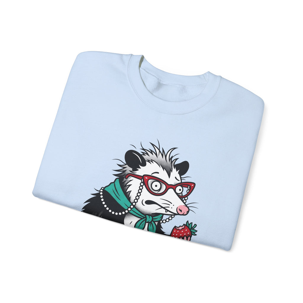 Opossum Possum Wildlife Gift Comic Possum Opossum Fan Opossum Wildlife Sweatshirt