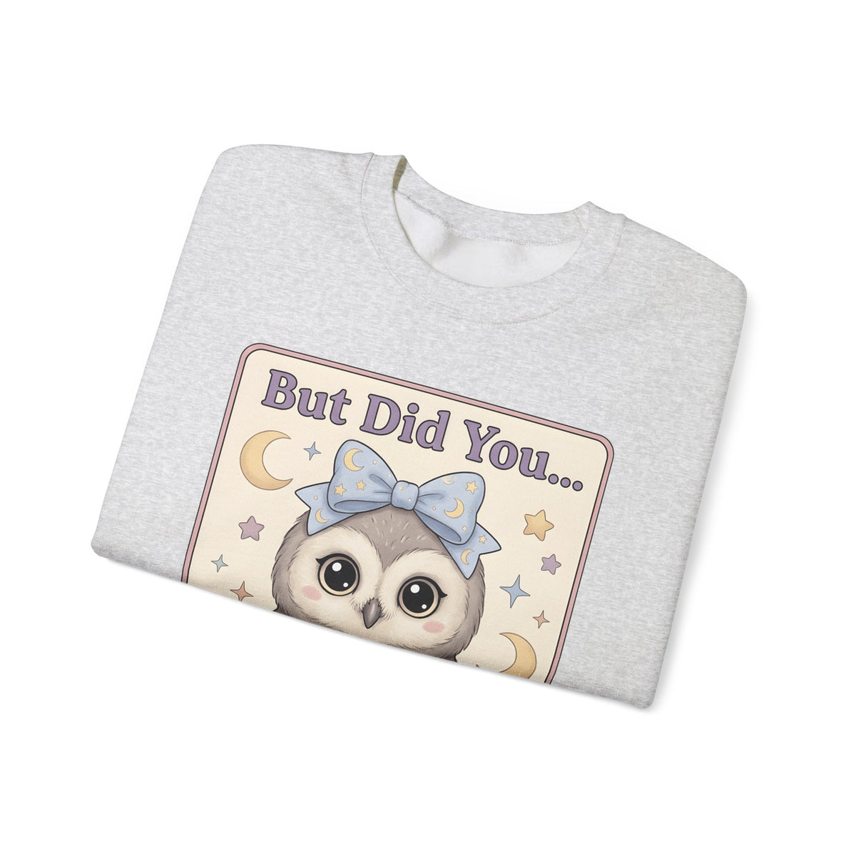 Owl Bow Sweatshirt Teachers School Gift Women Kawaii Sweatshirt Owl Sweatshirt Educator Enthusiast Cute Sweatshirt Classroom Graphic Pastel Laptop Sweatshirt