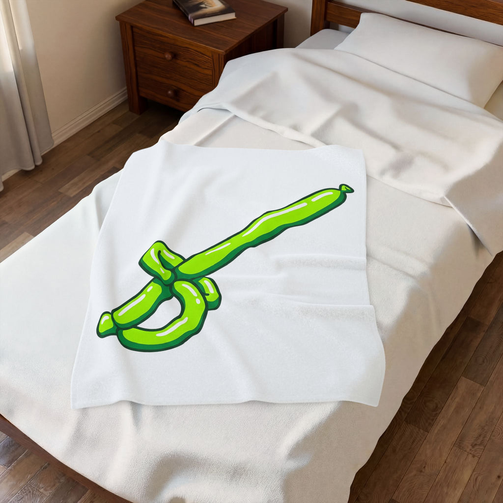 Inflatable Sword Blanket Cute Gag Gift Women Hand Drawn Blanket Balloon Sword Blanket Adorable Fan Cartoon Blanket Prank Graphic Pop Art Event