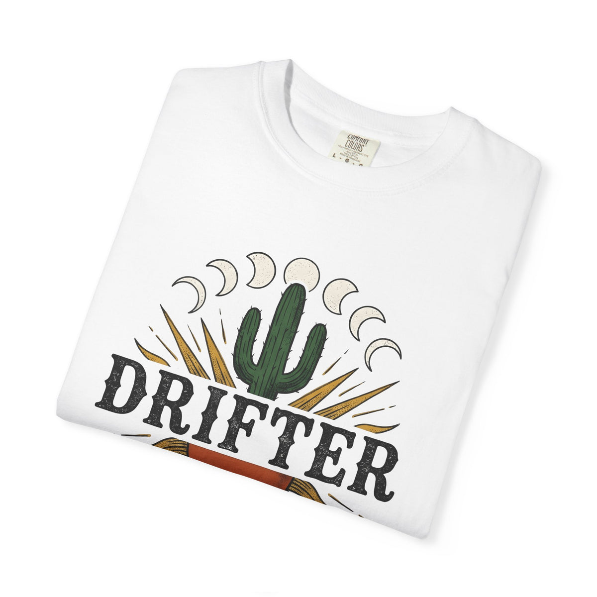 Desert Sun T-Shirt Cowgirl Cowboy Gift Women Southwestern T-Shirt Desert T-Shirt Rodeo Fan Western T-Shirt Ranch Graphic Antique Moon Cycle T-Shirt