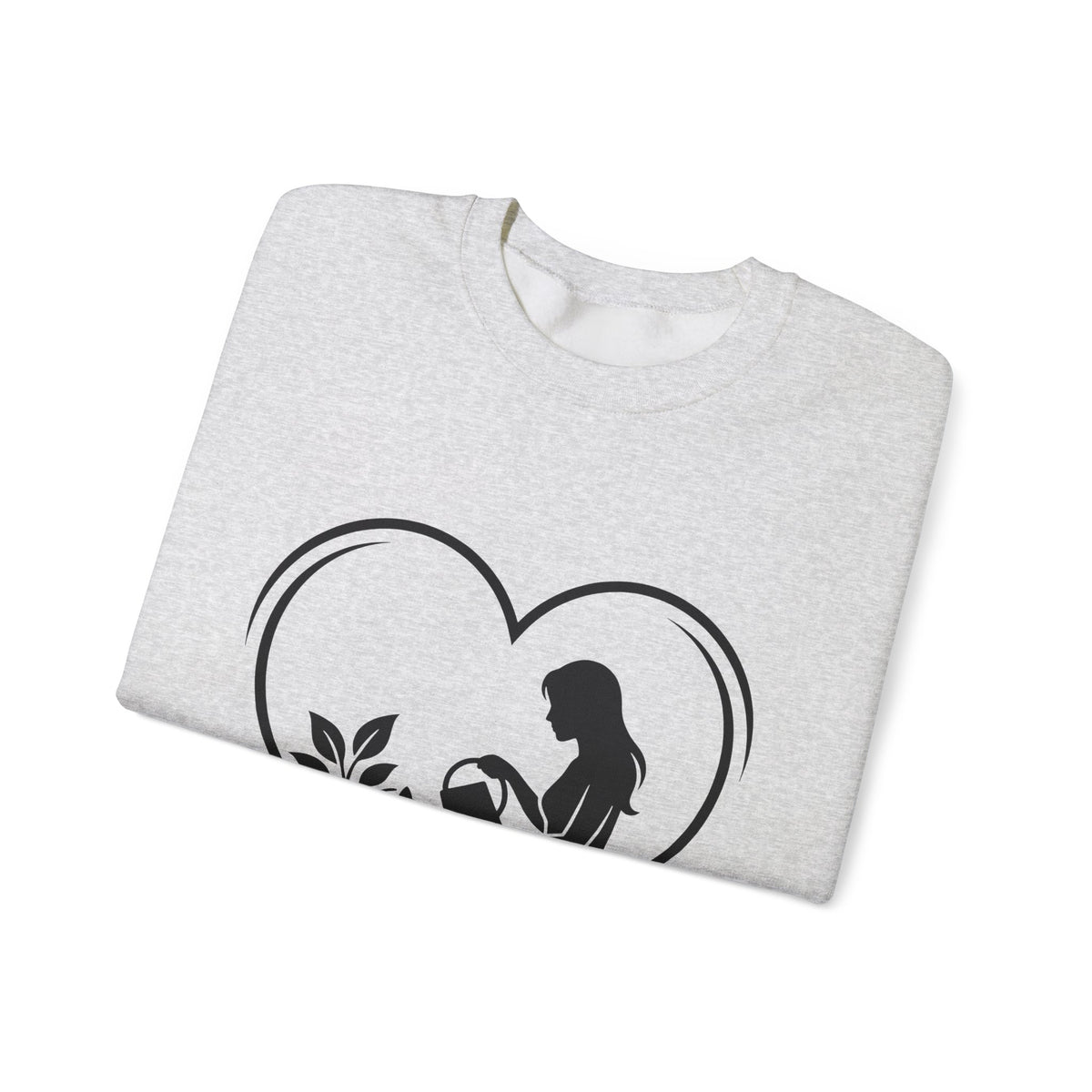 Girl Watering Flower Sweatshirt Moms Plants Gift Women Outline Sweatshirt Gardener Sweatshirt Motherhood Enthusiast Sketch Sweatshirt Botanical Graphic Modern