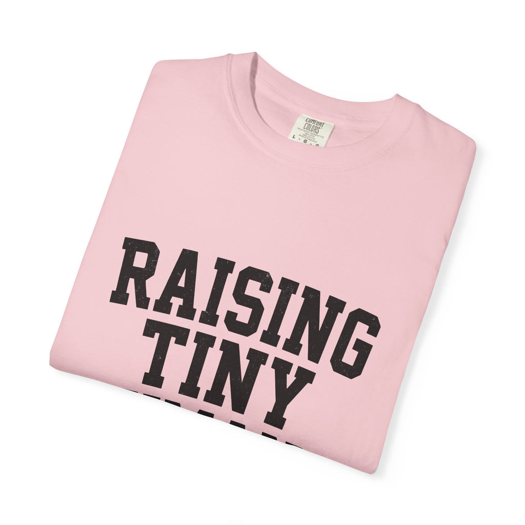Varsity Lettering T-Shirt Moms Childcare Gift Women Retro T-Shirt Letterman T-Shirt Motherhood Fan Vintage T-Shirt Nanny Graphic Simple Worn Effect