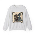 Skeleton Volumes Sweatshirt Boho Chic Dark Arts Gift Women Old Fashioned Sweatshirt Bone Anatomy Sweatshirt Bohemian Fan Vintage Style Sweatshirt Occult