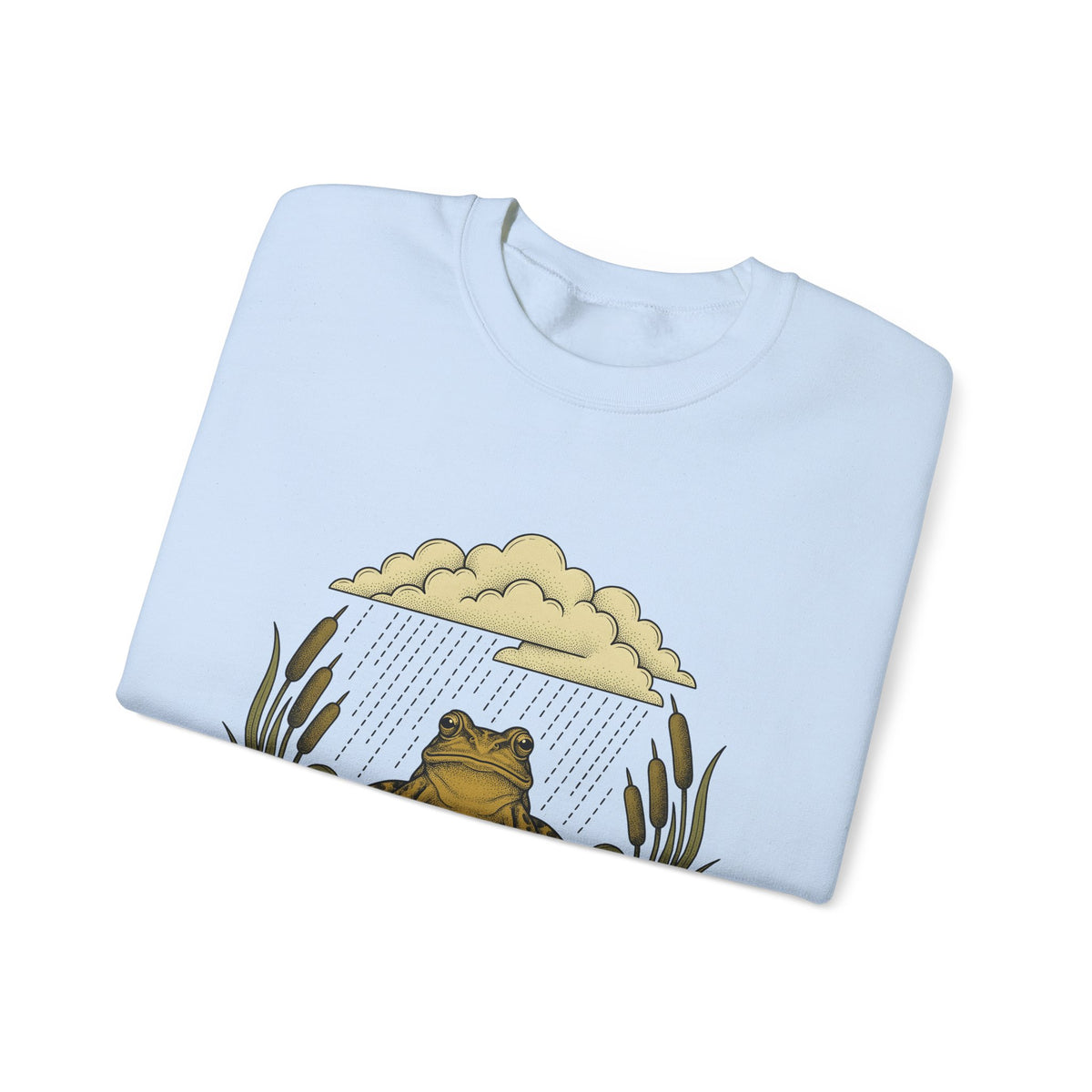 Frog Drawing Sweatshirt Boho Chic Flora Gift Women Garden Sweatshirt Toad Sweatshirt Bohemian Fan Botanical Sweatshirt Floral Graphic Classic Pond Flower