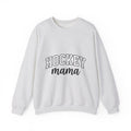Varsity Lettering Sweatshirt Moms Puck Sport Gift Women Thick Sweatshirt Letterman Sweatshirt Mom Fan Bold Sweatshirt Hockey Graphic Classic Team Mom Sweatshirt