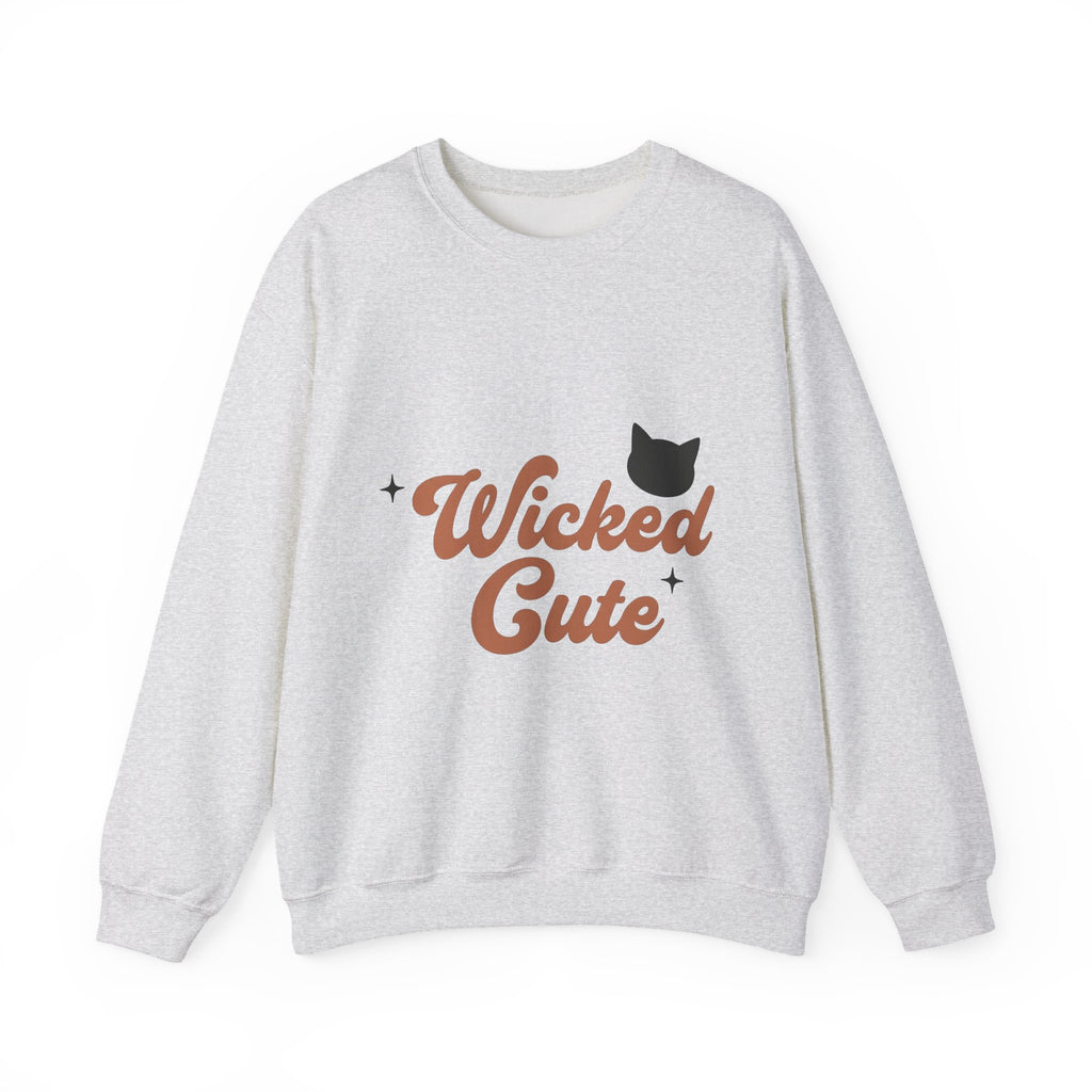 Feline Shape Sweatshirt Halloween Style Gift Women Classic Sweatshirt Cat Sweatshirt Horror Fan Retro Sweatshirt Fashion Graphic Simple Twinkles Sweatshirt
