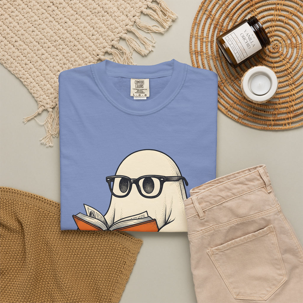 Spirit Reading T-Shirt Halloween Reader Gift Women Comic T-Shirt Clairvoyance T-Shirt Horror Fan Comic Art T-Shirt Fortune Teller Graphic Retro